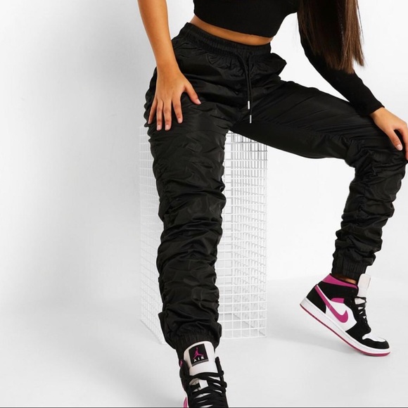 Jumpsuits | Ruched Shell Joggers | Poshmark